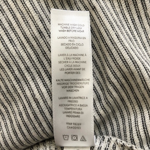 Alternative V-Neck Tie Front T-Shirt XL - Picture 8 of 8